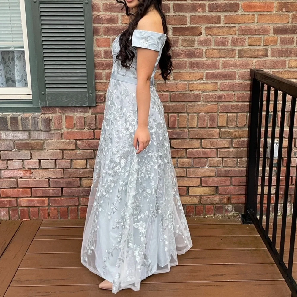 David’s Bridal Oleg Cassini Dress ALTERED - Picture 4 of 4
